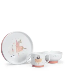 Comparateur de prix : Set de vaisselle en porcelaine La petite école de danse Moulin Roty