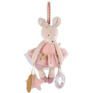 Souris d'activités à suspendre La petite école de danse MULTICOLORE Mo... pas cher