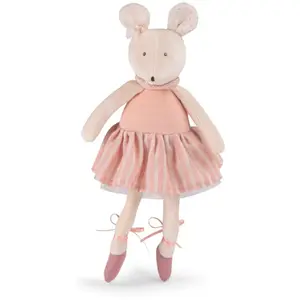 Comparateur de prix : Peluche souris rose La petite école de danse Moulin Roty