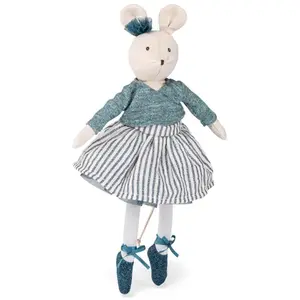 Moulin Roty - Poupée Souple Souris Charlotte - La Petite École De Danse pas cher