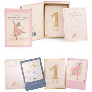 Comparateur de prix : Cartes naissance La petite école de danse ROSE Moulin Roty