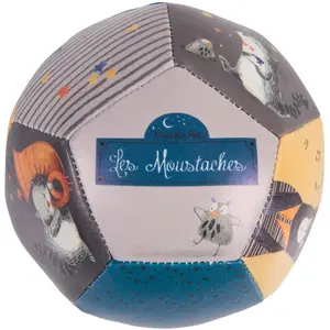 Ballon souple MULTICOLORE Moulin Roty pas cher