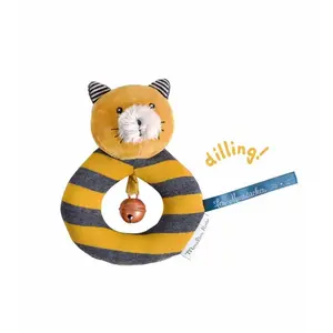 Comparateur de prix : Moulin Roty Hochet anneau chat Lulu Les Moustaches