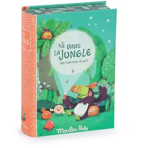Comparateur de prix : Lampe à histoires livre Moulin Roty Dans la jungle