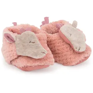 Chaussons bébé Girafe Sous mon baobab Moulin Roty pas cher