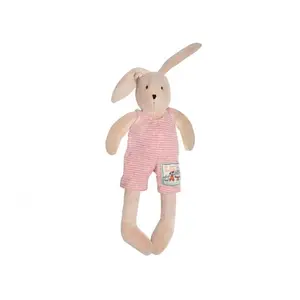Peluche Sylvain le lapin Les Petits Frères La Grande Famille Moulin Roty pas cher