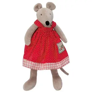 Peluche Nini la souris Les Petits Frères La Grande Famille Moulin Roty pas cher