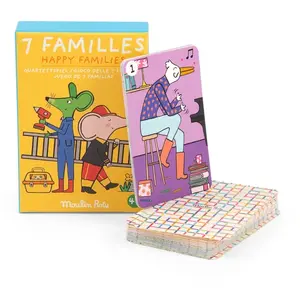 Jeu de 7 familles Les Loufoques Moulin Roty