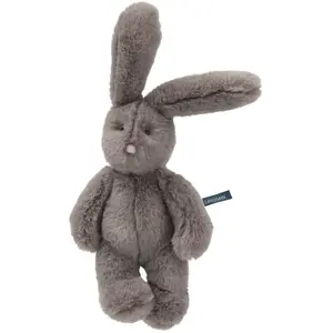 Peluche petit Lapin gris Arthur et Louison Moulin Roty pas cher