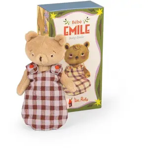 Bébé Emile Le petit ours Les Minouchkas (14,5 cm) pas cher