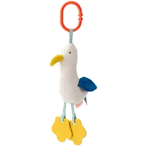 Comparateur de prix : Peluche d'activités à suspendre Marco le Goéland Puce & Pilou Moulin R...