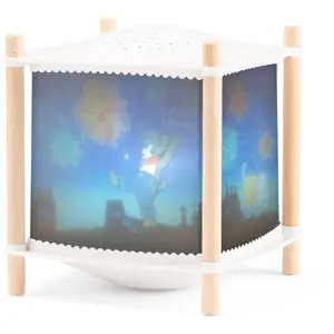 Lanterne magique Rêvolution 2.0 Puce & Pilou Moulin Roty pas cher