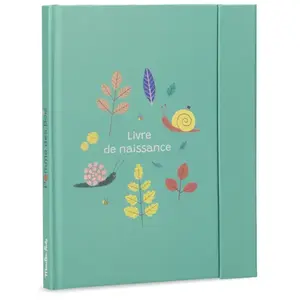 Moulin Roty Livre de naissance Pomme des bois (80 pages) pas cher