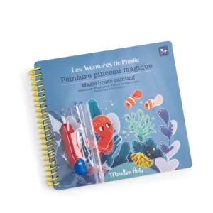 Peinture pinceau magique Les aventures des Paulie Moulin Roty pas cher