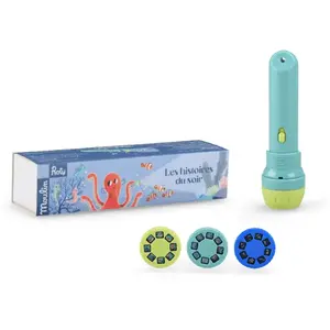 Comparateur de prix : Jeu éducatif Moulin Roty Lampe à histoires Les aventures de Paulie