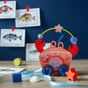 Crabe à tirer Moulin Roty Les Aventures de Paulie
