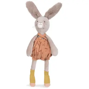 Peluche Lapin argile Trois petits lapins Moulin Roty pas cher