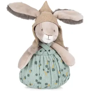 Peluche musicale Lapin Trois petits lapins Moulin RotyVendu paraubert