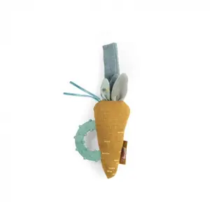 Hochet anneau de dentition carotte MULTICOLORE Moulin RotyVendu paraubert