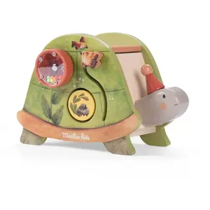 Comparateur de prix : Tortue d'activités Trois petits lapins Moulin Roty