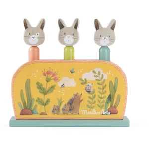 Comparateur de prix : Pop up Trois petits lapins Moulin Roty