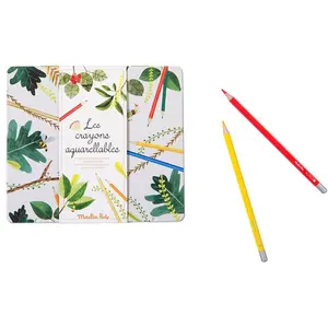 Moulin Roty Boîte de 24 crayons aquarellables