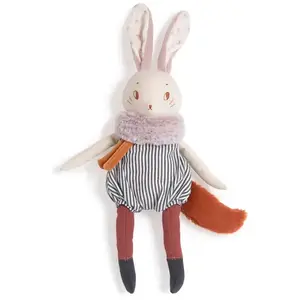 Moulin Roty Grande peluche Plume le lapin Après la pluie (44 cm) pas cher