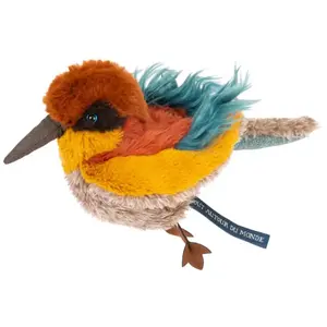 Moulin Roty Peluche Oiseau guêpier Tout autour du monde (22 cm) pas cher