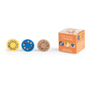 Boîte de 3 disques pour lampe Billy Ecole des loisirs Moulin Roty
