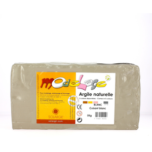 Solargil Argile à cuire lisse 5kg RougeVendu parscrapmalin