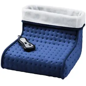 Chauffe-pieds massant Astoria AD350A 18 W Blanc et bleu pas cher