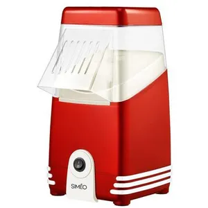 Comparateur de prix : Simeo - appareil à pop-corn 1200w blanc/rouge - fmp350 TU