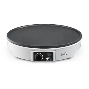 Comparateur de prix : Simeo - crêpière 30cm 1000w blanc - cre245 TU