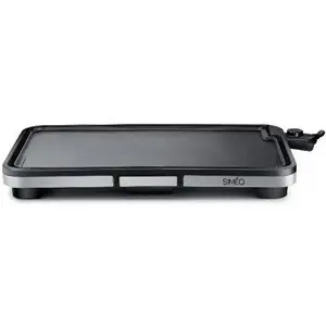 Comparateur de prix : SIMEO Plancha électrique XL 8 personnes - 54,5 x 30 cm