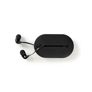 KOMELEC Ecouteurs intra-auriculaires filaires avec câble plat jack 3.5mm - noir pas cher