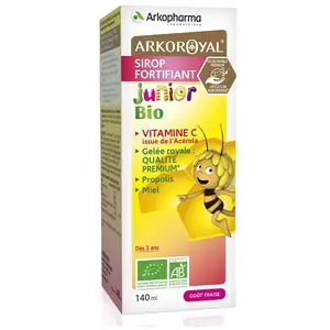 Comparateur de prix : Arkopharma Arkoroyal Sirop Fortifiant Junior Bio 140ml
