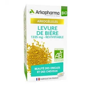 Comparateur de prix : Arkopharma Arkogélules Levure de Bière Bio 150 Gélules