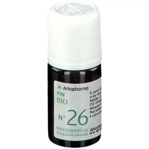 ARKOPHARMA Arkoessentiel - Huile essentielle de Pin N°26 Bio flacon 5ml pas cher