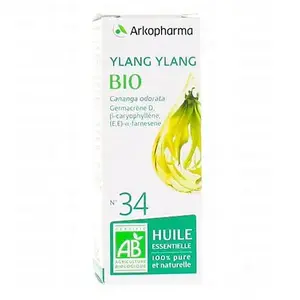ARKOPHARMA Arkoessentiel - Huile essentielle d'Ylang Ylang N°34 Bio flacon 5ml pas cher
