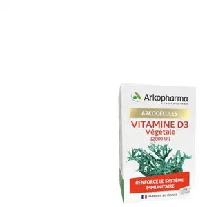 Comparateur de prix : Arkopharma Arkogélules Vitamine D3 Végétale 90 gélules
