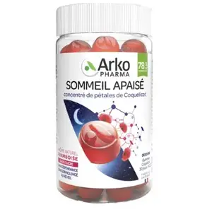 Comparateur de prix : Arkopharma Phyto Gummies Sommeil Apaisé Coquelicot 60 Gummies