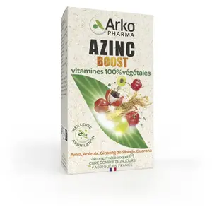Arkopharma Azinc Naturel Boost 24 comprimés pas cher