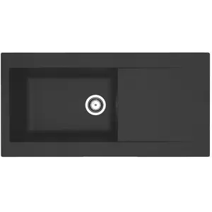 DIADEM Evier résine 1 bac EINNA 100 x 50 cm noirVendu parconforama
