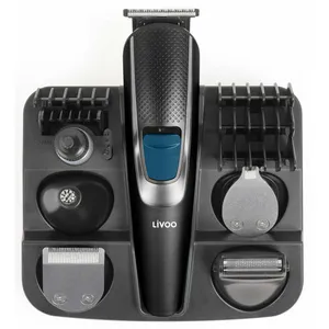 Livoo - Set tondeuse multifonction DOS187-5 têtes, autonomie 90 min pas cher
