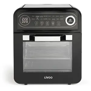Four à air chaud 12l 1600w noir Livoo doc255 pas cher