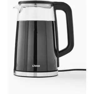 Comparateur de prix : Livoo - bouilloire électrique sans fil 1,7l 2200w noir  dod198 - DOD198