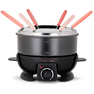Comparateur de prix : Livoo DOC308 appareil à fondue, raclette et wok 1,6 L 6 personne(s)