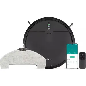 Livoo Aspirateur robot laveur connecté Livoo WASH'UP DOH145 pas cher