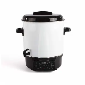 Comparateur de prix : Domoclip Stérilisateur à bocaux électrique Livoo DOM334 1800 W Blanc et Noir