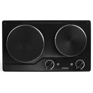 Comparateur de prix : Livoo delta Domoclip DOC168N - Plaque chauffante électrique - 2.5 kWatt - noir